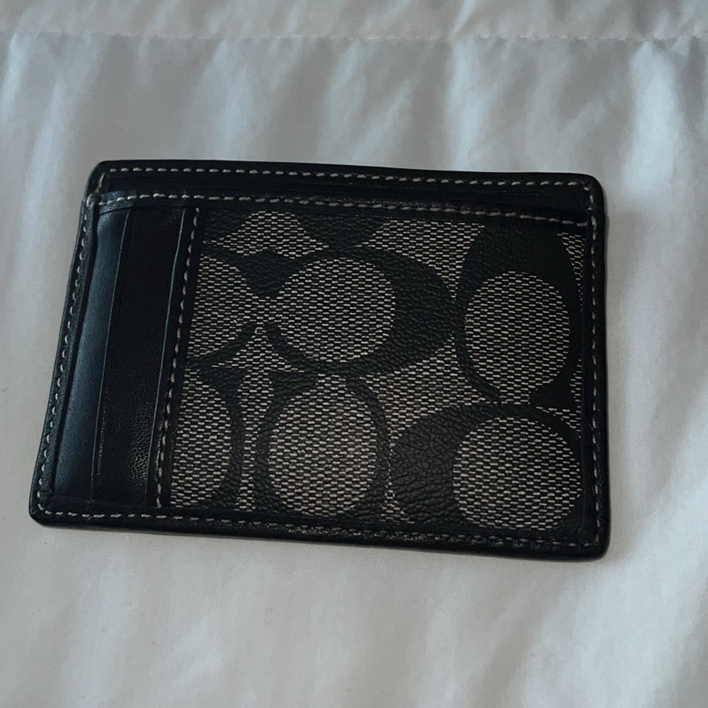 NEW Coach Leather Wallet/Cardholder - Picture 4 of 4